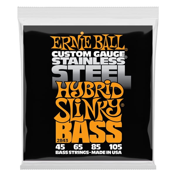 Ernie Ball 2843 Hybrid Slinky Stainless Steel 45-105