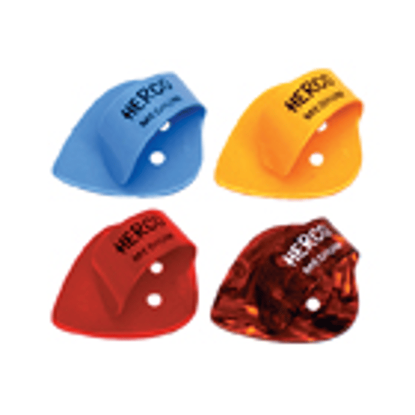 HE111 Herco Flat Thumbpicks Light Box/24