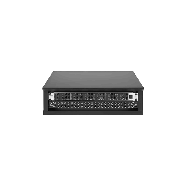 Gator Frameworks GFW-ELITERK-2U-BLK Rack in legno 2U, colore nero standard&lt;br&gt;