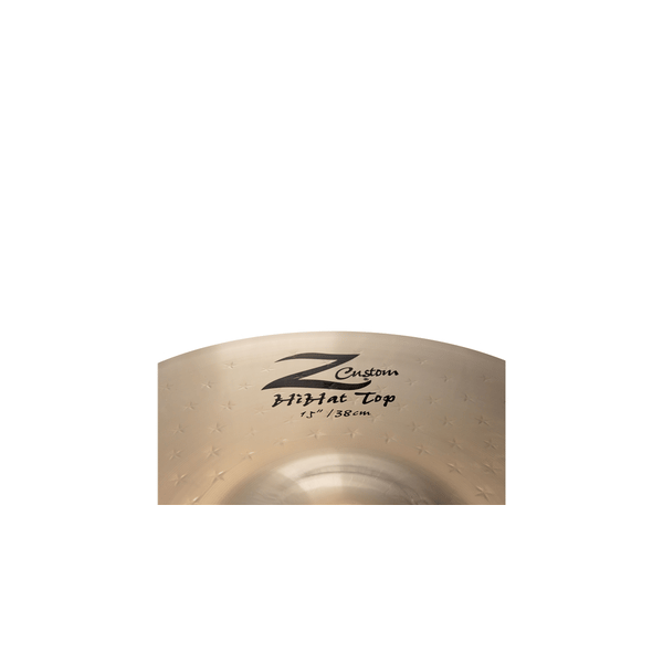 Zildjian 15" Z Custom HiHat – Top