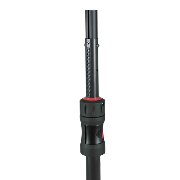 Gator Frameworks GFW-ID-SPKR Supporto per altoparlanti regolabile con pistone di sollevamento<br>