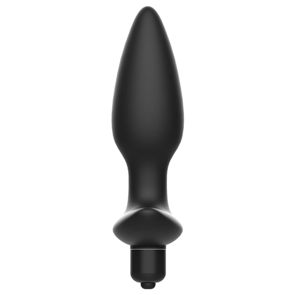 ADDICTED TOYS MASSAGER PLUG ANAL MIT VIBRATION SCHWARZ