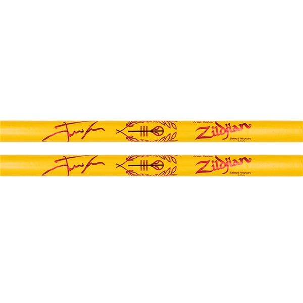 Zildjian ZASJD4 Josh Dun "Clancy Yellow" Bacchette Artist Series