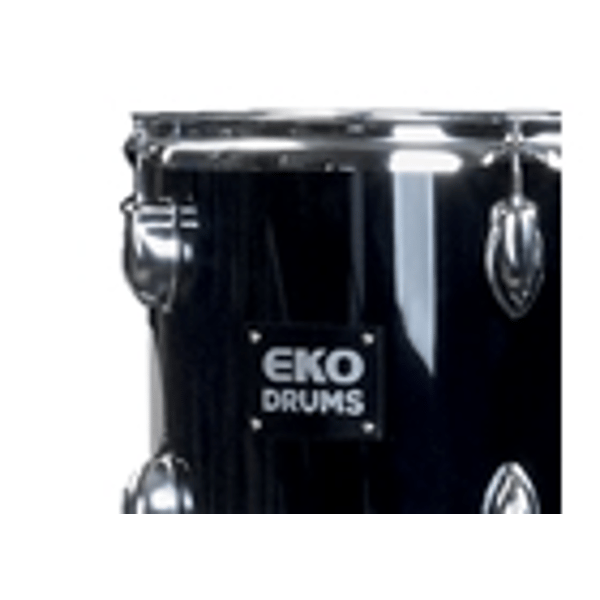 Eko Drums ED-200 Drum kit Black - 5 pezzi