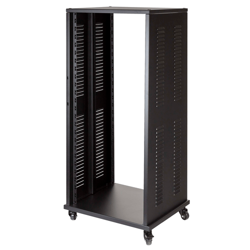 PROEL STAGE Supporto rack professionale da 19" ad 24U, con struttura in acciaio.