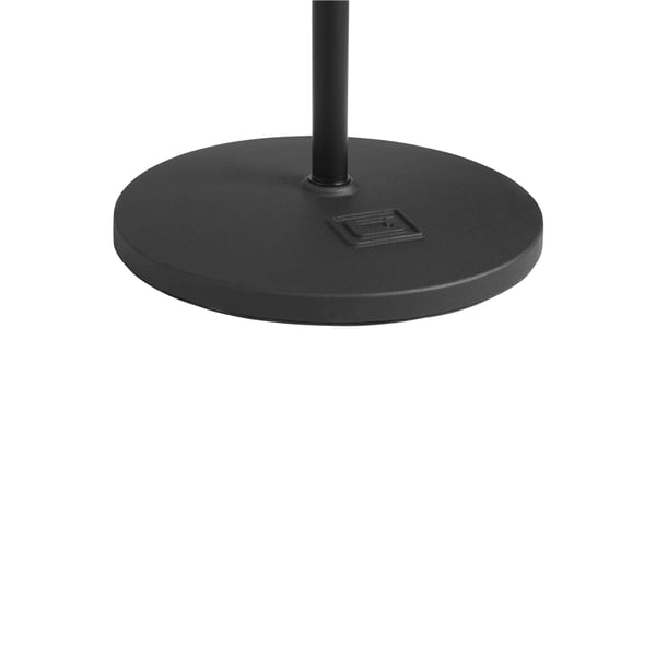 Gator Frameworks GFW-MIC-1201 Supporto microfonico con base rotonda da 30,5 cm e altezza regolabile da 101,6 a 160 cm<br>
