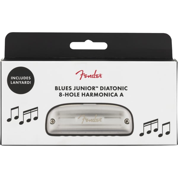 Armonica Fender Blues Junior Diatonic 8-Hole Harmonica A LA 0990701203. Modello 0990701203