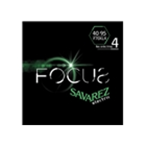 Savarez F70XL4 Corde Focus per Basso Elettrico 40-95, Set/4