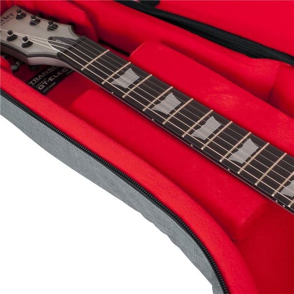 Gator Cases GT-ELECTRIC-GRY Borsa Transit chitarra elettrica Grigio chiaro