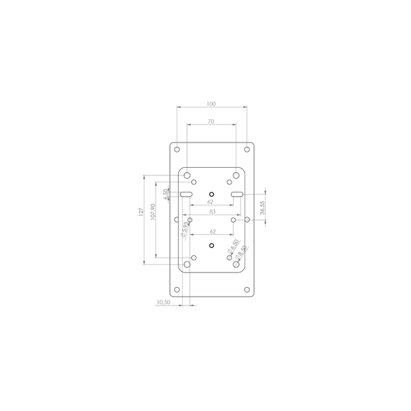 Quik Lok QL/956 Coppia supporti per casse