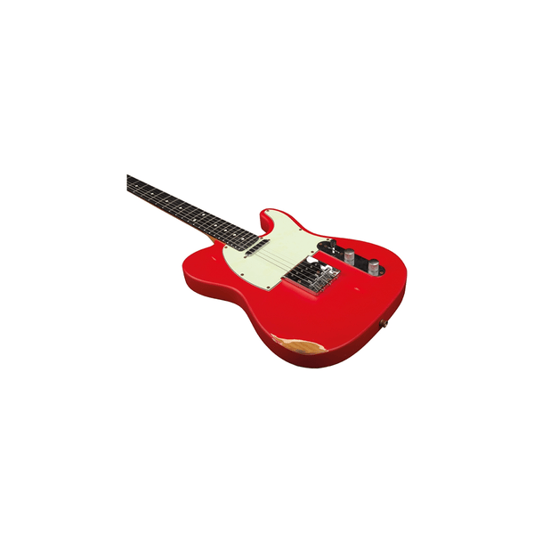 Eko Guitars VT-380 Relic Fiesta Red