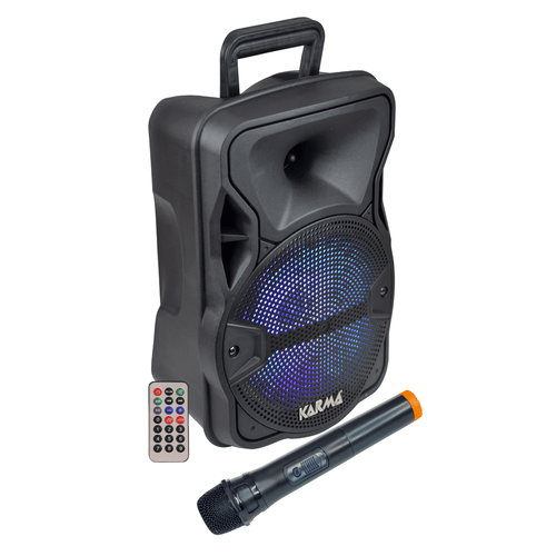 KARMA Diffusore amplificato con radiomicrofono 300W PMPO