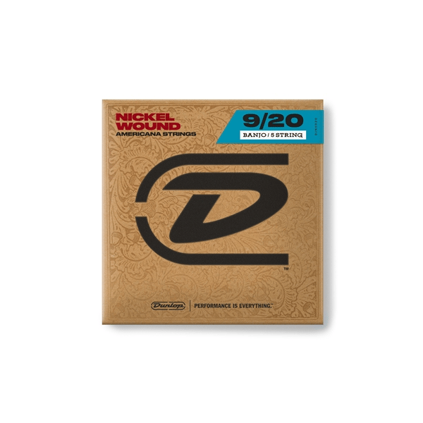 Dunlop DJN0920 Banjo Nickel Wound, Light Set/5