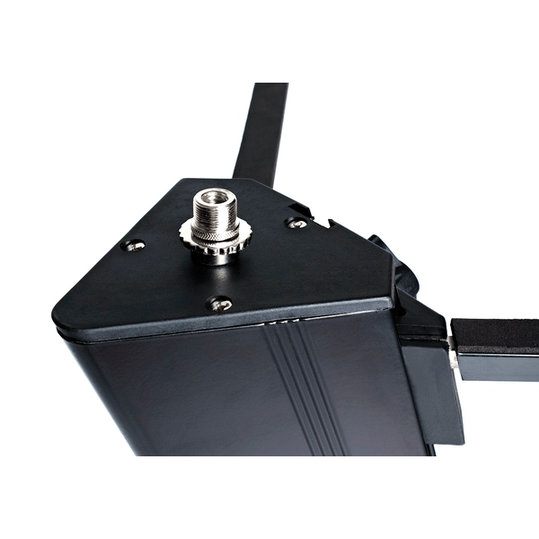 ALCTRON KS100 B SUPPORTO A COLONNA PER 2 TASTIERE BLACK TIPO SPIDER COLORE NERO