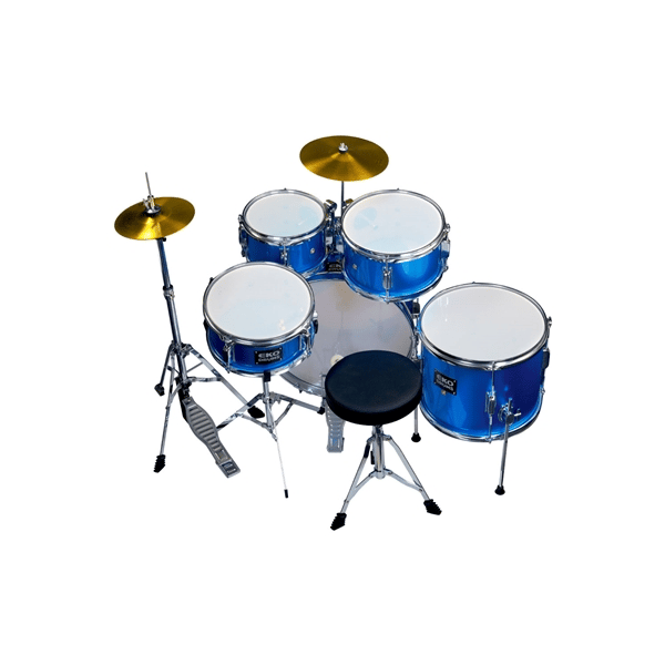 Eko Drums ED-200 Drum kit Metallic Blue - 5 pezzi