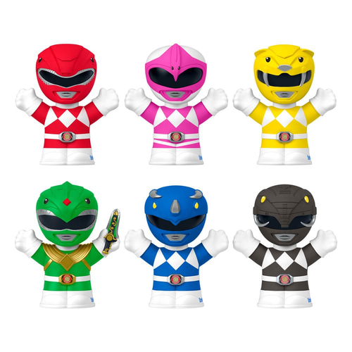 Mighty Morphin Power Rangers pack 6 minifigurines Fisher-Price Little People Collector 7 cm