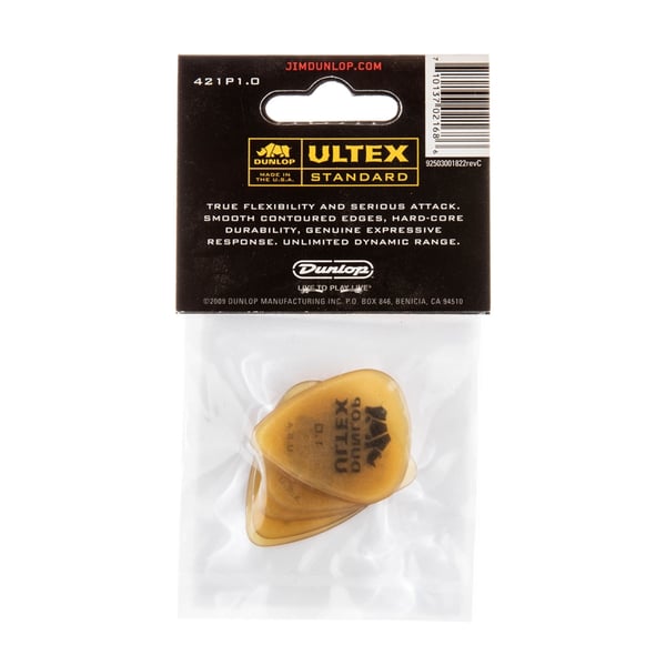 Dunlop 421P1.00 Ultex Standard 1.00mm Player's Pack/6