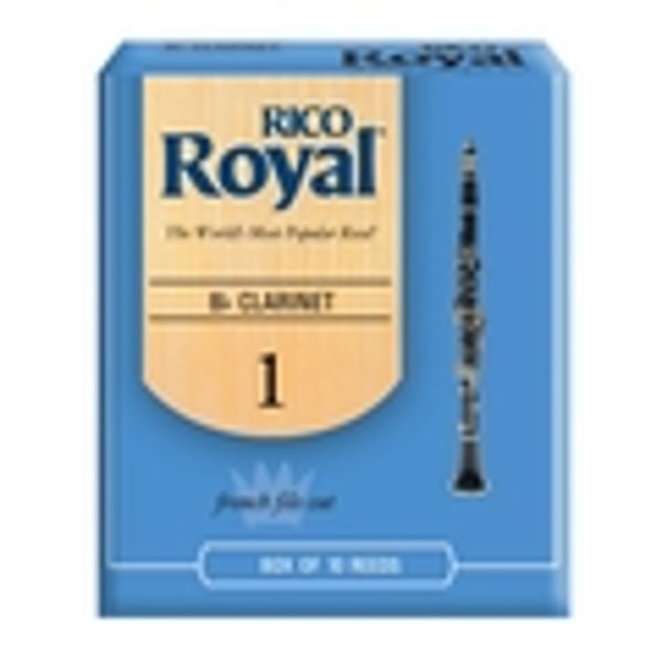 RICO Ance per Clarinetto in Sib Royal, Misura 1.0, confezione 10 pz. Modello RCB1010