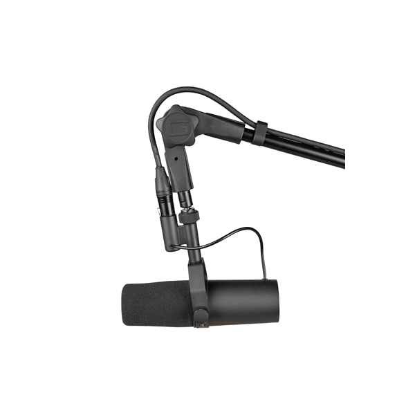 Gator Frameworks GFWMICBCBM0500 - Asta microfonica broadcast con profilo alleggerito