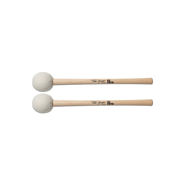 Vic Firth TG08 - Symphonic Collection Bass Drum Mallets Signature Tom Gauger Staccato