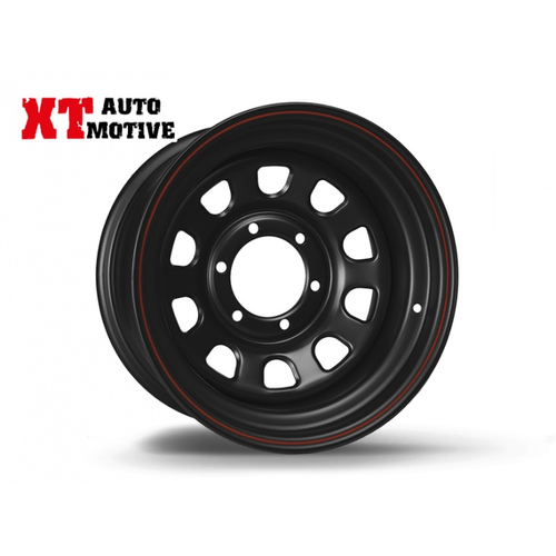 CERCHIO 16x8 ET -25 DAYTONA NERO PER HYUNDAI