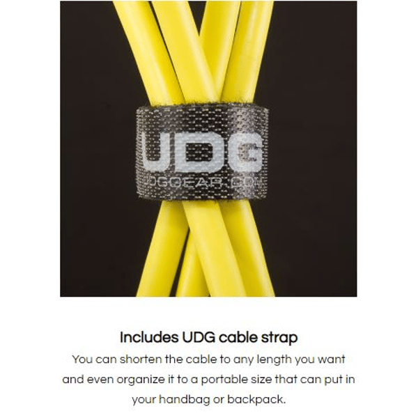 UDG U95001RD - ULTIMATE AUDIO CABLE USB 2.0 A-B RED STRAIGHT 1M