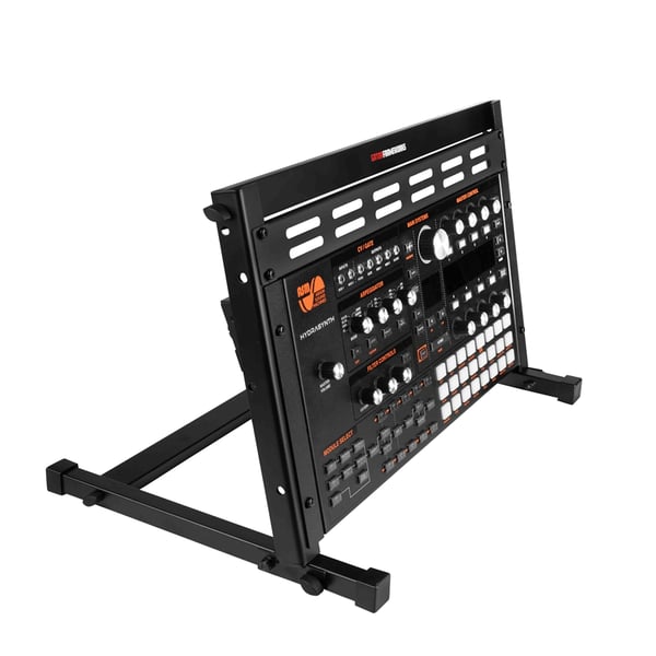 Gator Frameworks GFW-DESKTOPRK-06U Rack da scrivania in metallo a 6 unità<br>