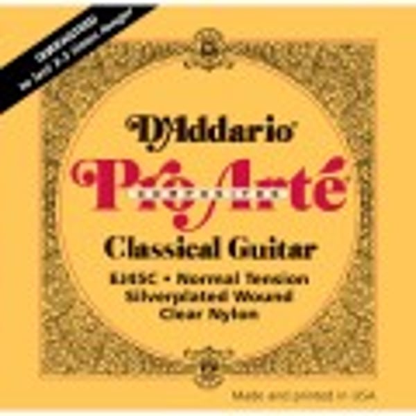 D'ADDARIO Pro-Arte Composite Classical Guitar Strings, Normal Tension. Modello EJ45C