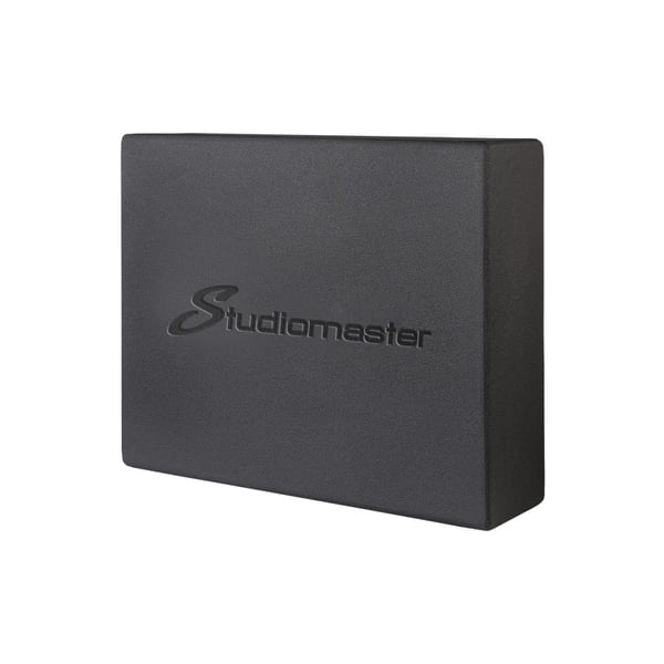 STUDIOMASTER Subwoofer Attivo Compatto da 8” con Amplificatore a 3 vie da 400W (Nero). Modello INSTA SUB8A BLACK