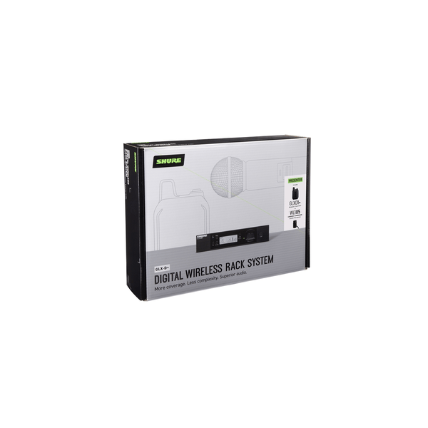 Shure GLXD14R+ con WL185 Sistema Wireless Lavalier