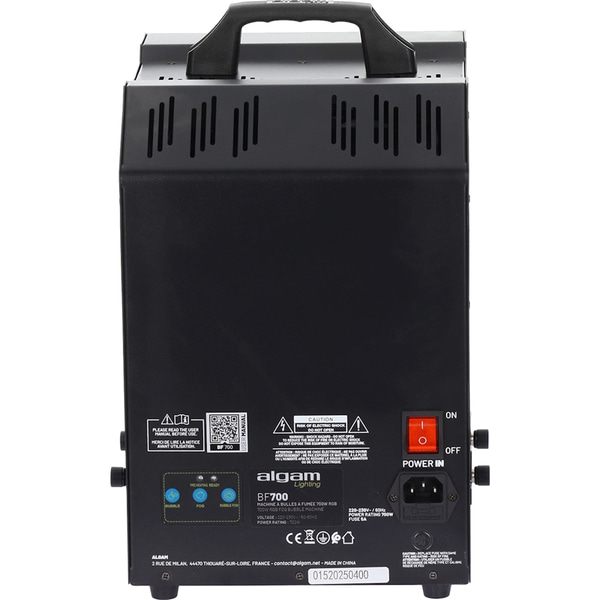 Algam Lighting BF700 Macchina Bolle con Fumo 700W