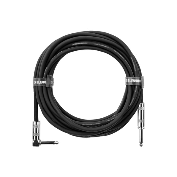 Gator Cableworks GCWB-INS-10RA Cavo strumento jack dritto/angolato 3 m Serie Backline