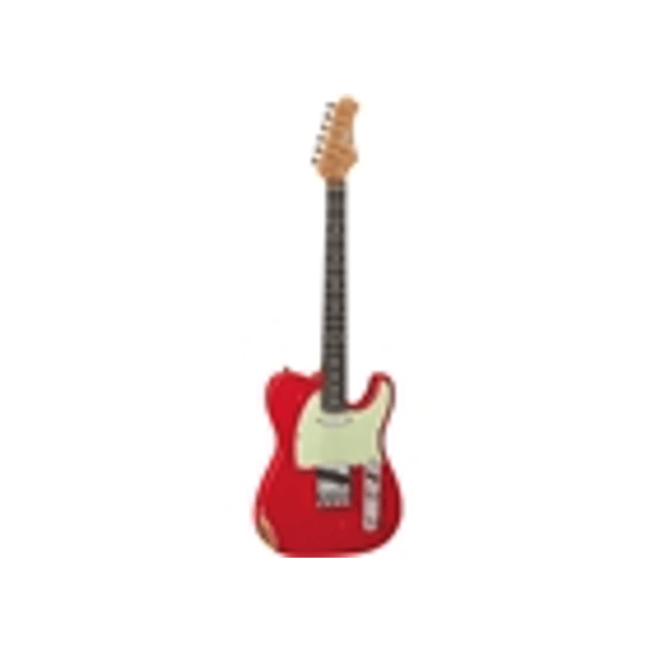 Eko Guitars VT-380 Relic Fiesta Red