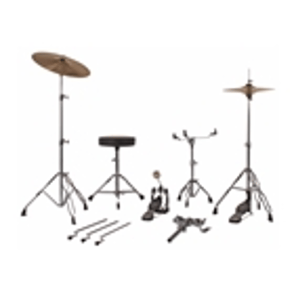 Natal DNA F22 5 pezzi White Sparkle - Black Hardware