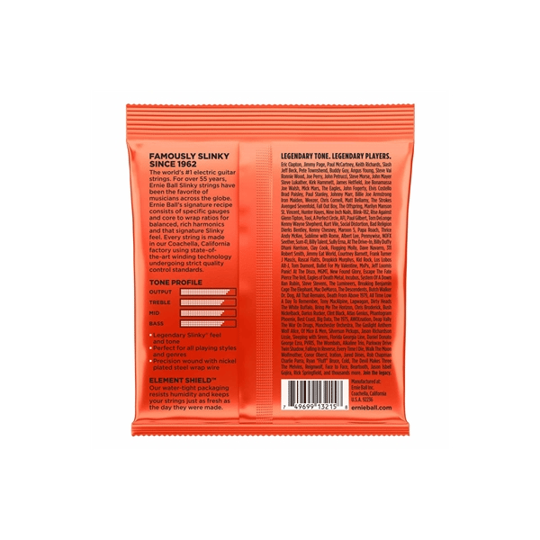 Ernie Ball 3215 Nickel Wound Skinny Top Heavy Bottom Slinky 10-52 - 3 Set