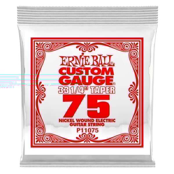 Ernie Ball 1075 Nickel Wound Scala Lunga .075