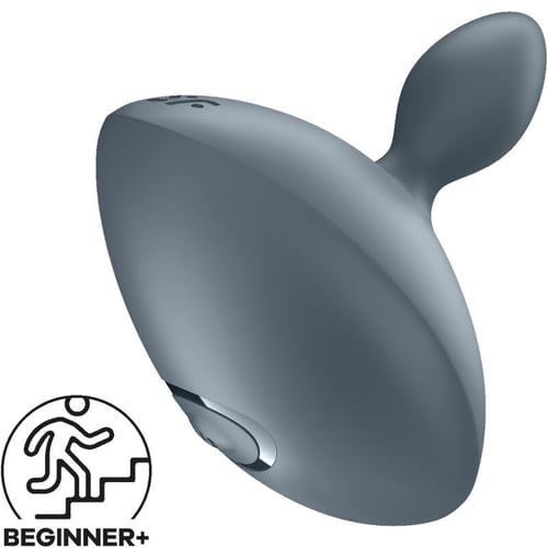 SATISFYER PLUGS SATISFYER - ABSOLUTE BEGINNERS 4 VIBRATORE ANALE SPINA
