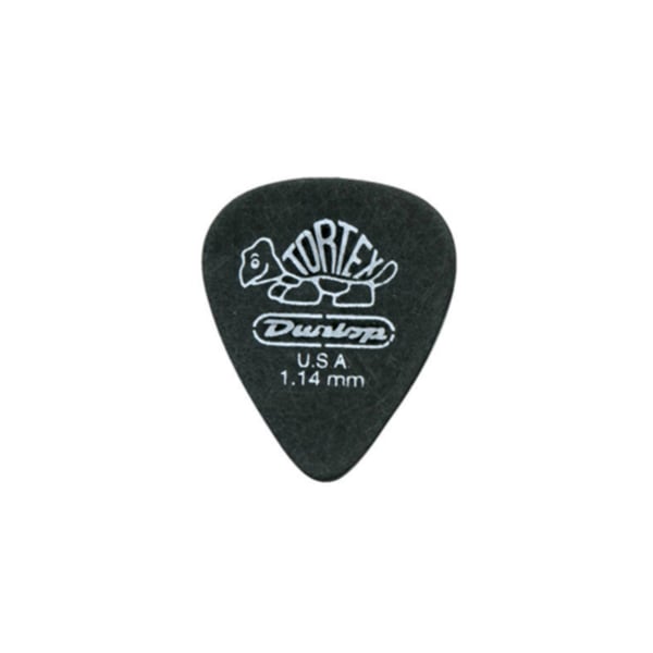 DUNLOP Plettro Tortex Pitch Black, 1.14, Conf. 72 pz. Modello 488R-114
