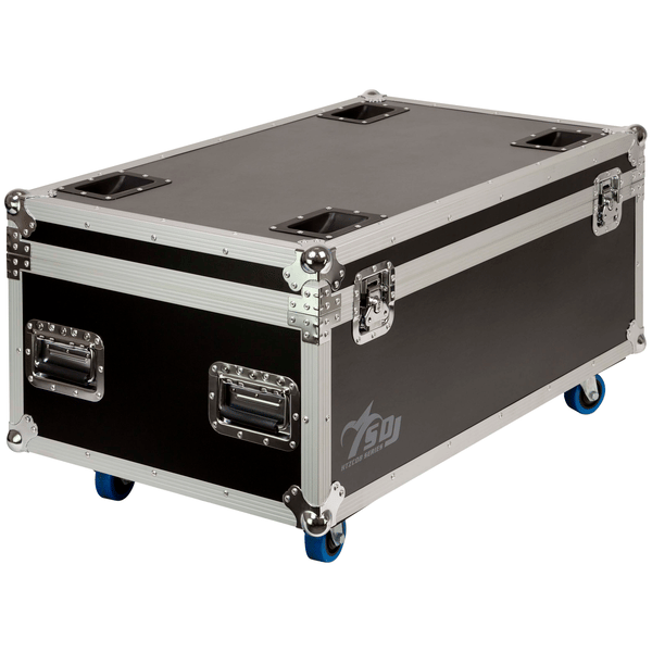 SDJ Flightcase per 6 pezzi di HTZ led COB
