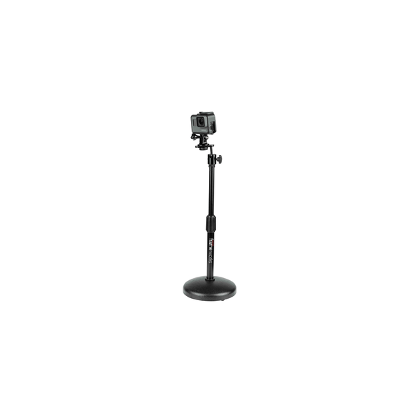 Gator Frameworks GFW-MIC-0501 Supporto per microfono da tavolo con base rotonda