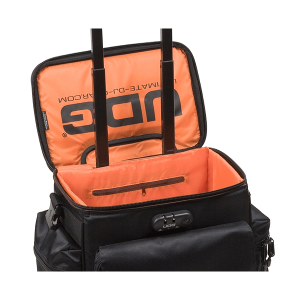 UDG U9679BL/OR - ULTIMATE SLINGBAG TROLLEY SET DELUXE BLACK, ORANGE INSIDE