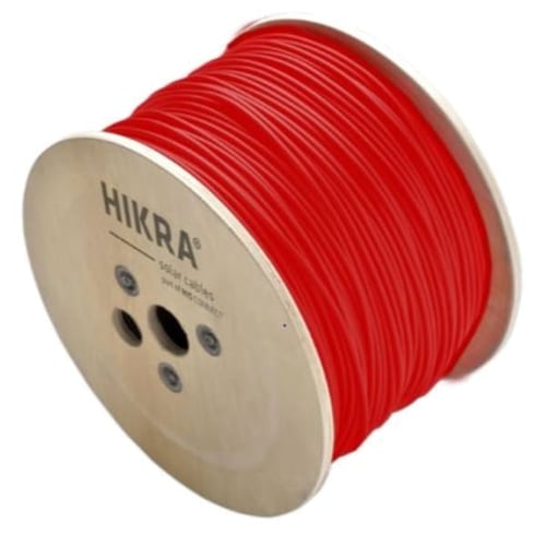 HIS HIKRA SOL (H1Z2Z2-K), 4mm², rot, 500m-Tr. (Meter-Markierung)