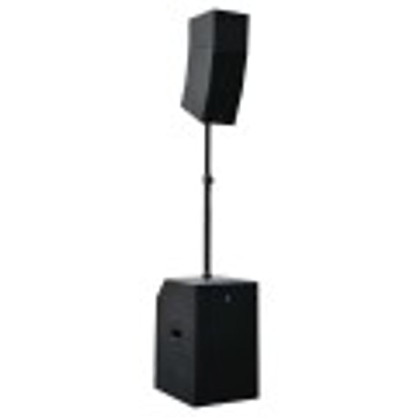 STUDIOMASTER Sistema ad Array Curvo con 3x 5" Full range, 9x 1" Dome Tweeter e Subwoofer Bass-Reflex Attivo da 12". Modello CORE121