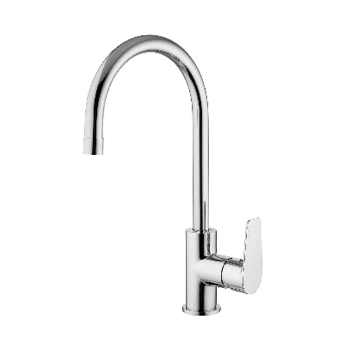 Miscelatore monoc. lavello canna alta linea lime
