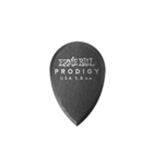Ernie Ball 9330 Plettri Prodigy Teardrop Black 1,5 mm Busta 6