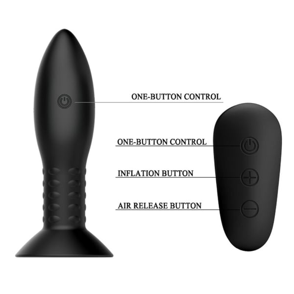 PRETTY LOVE MR PLAY PLUG CON BOLAS ROTADORAS 13 CM