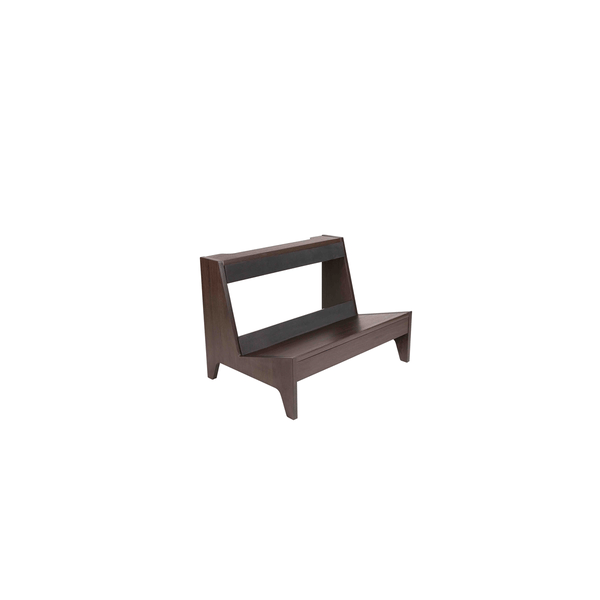 Gator Frameworks GFW-ELITEGTRAMPLG-BRN Stand per amplificatore combo Large in finitura Dark Walnut Brown<br>