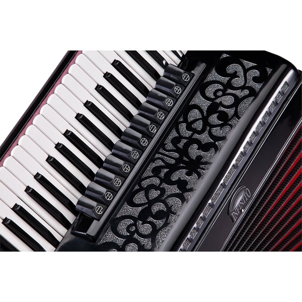 SOUNDSATION Fisarmonica 120 bassi 4/5 nera. Modello VOCE V B41120-BK