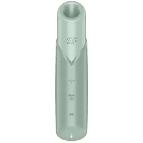 SATISFYER AIR PULSE SATISFYER - NAUGHTY KISS WAVE STIMOLATORE CLITORIDEO ACQUAMARINA