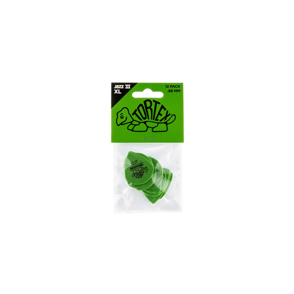 Dunlop 498P.88 TORTEX JAZZ III XL, .88MM